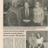 News-Gazette Champaign County Health Care Consumers Award Article