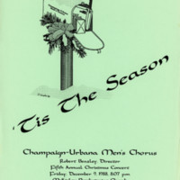 Champaign-Urbana Men&#039;s Chorus Winter Concert Flyer