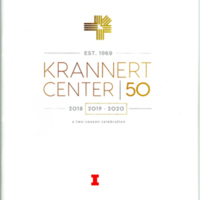 Krannert Center Program for Sasha Velour (Front Cover)